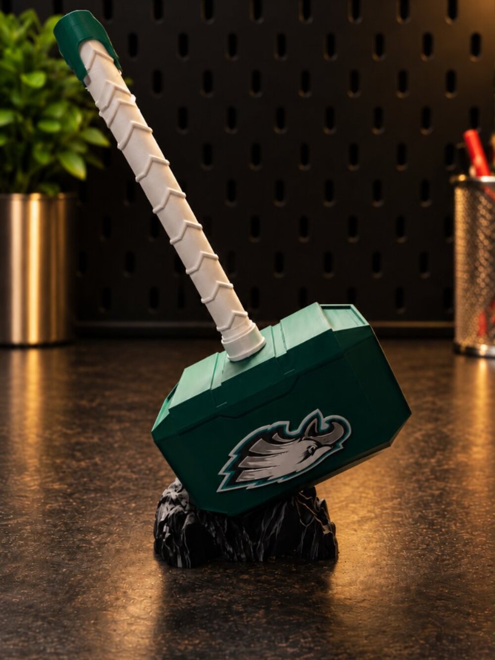 Philadelphia Eagles 3D Printed Thor Hammer Fan Decor